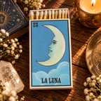 La Luna Lotería Matchbox – 4-Inch Candle Matches, Limited Edition