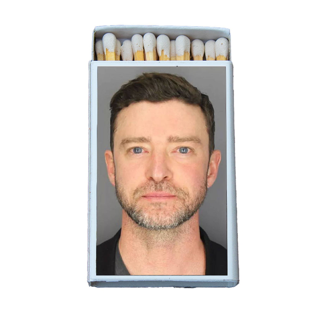 Pop Icon Mug Shot Matchbox, Music Lover Home Decor