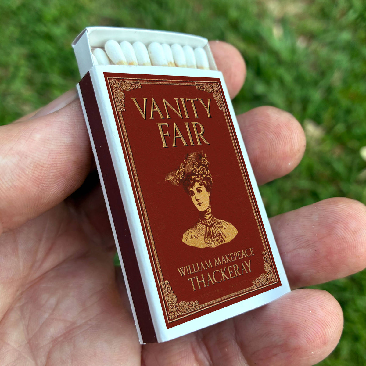 Vanity Fair Thackeray Matchbook, Classic Literature Collectible, Book Lover Gift