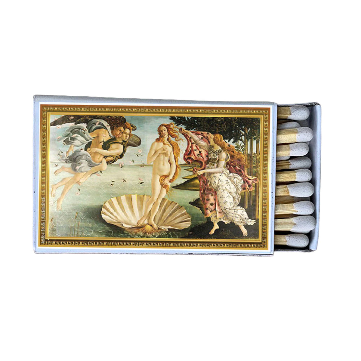 Birth of Venus Matchbook, Botticelli Art Collectible, Vintage Matchbook Cover, Renaissance Home Decor