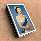 Queen Elizabeth II Matchbook, British Royal Family Collectible, Vintage Matchbook Cover, Royal Memorabilia, Candle & Incense Accessory, Regal Home Decor