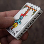 The Hanged Man Tarot Matchbox – Major Arcana Matches, Mystical Candle Accessory, Witchy Gif