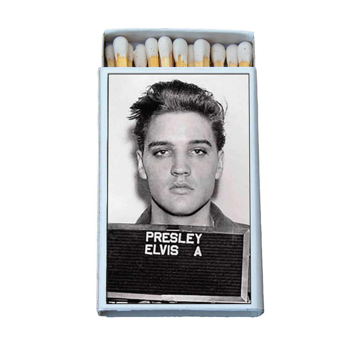 Celebrity Mug Shot Matchbook, Vintage Pop Culture Collectible, Retro Matchbook Cover, Celebrity Memorabilia, Candle Lighting Accessory, Unique Home Decor