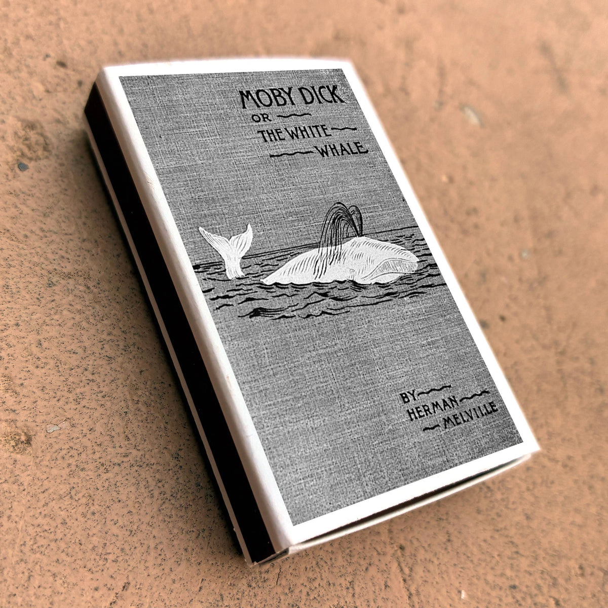 Moby-Dick Matchbox – Herman Melville Literary Matches, Nautical Book Lover Gift