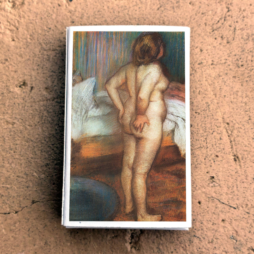 Edgar Degas Matchbook, Impressionist Art Collectible, Candle Lighting Accessory (1886)
