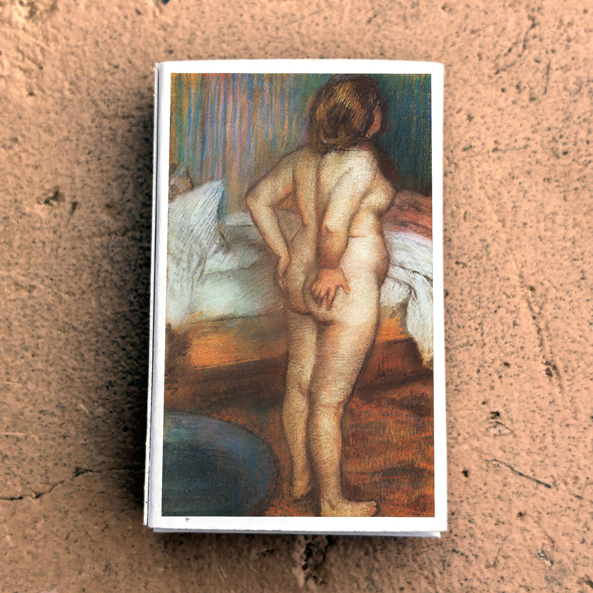 Edgar Degas Matchbook, Impressionist Art Collectible, Candle Lighting Accessory (1886)