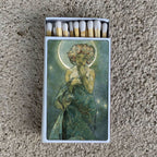 Alphonse Mucha Clair de Lune Matchbox – Art Nouveau Matches, Vintage Art Lover Gift