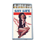 Vintage Gay Life Magazine Matchbook, Retro LGBTQ Collectible, Pride Memorabilia