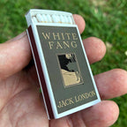 Jack London Matchbook, White Fang Literary Collectible, Vintage Matchbook Cover, Classic Literature Decor