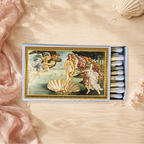 Birth of Venus Matchbook, Botticelli Art Collectible, Vintage Matchbook Cover, Renaissance Home Decor
