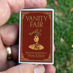 Vanity Fair Thackeray Matchbook, Classic Literature Collectible, Book Lover Gift