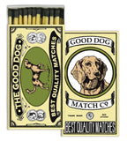 The Good Dog Matchbox – Decorative Safety Matches, Dog Lover Gift