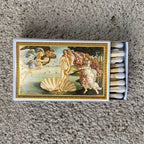 Birth of Venus Matchbook, Botticelli Art Collectible, Vintage Matchbook Cover, Renaissance Home Decor