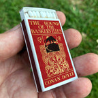 Sherlock Holmes Matchbook, Hound of the Baskervilles Literary Collectible, Vintage Matchbook Cover, Reader Gift
