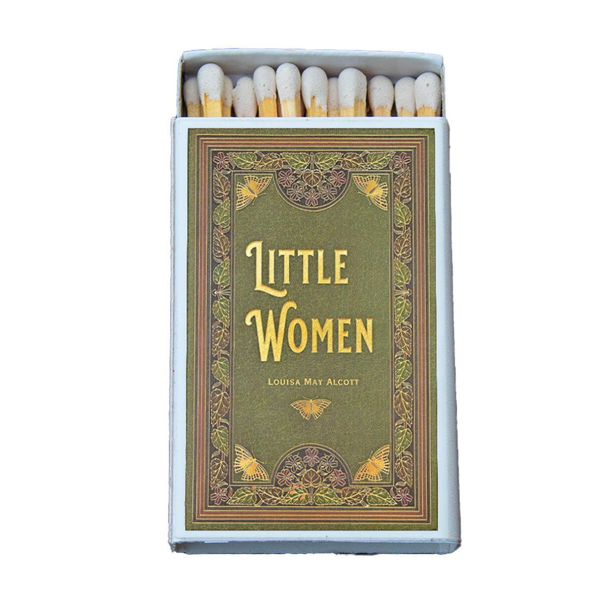 Little Women Louisa May Alcott Matchbook, Classic Literature Collectible (20-23 Matches)