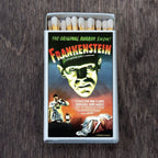 Vintage Frankenstein Monster Movie Poster Matchbook, Horror Film Memorabilia, Retro Collectible, Home Decor for Candles
