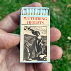Wuthering Heights Brontë Matchbook, Classic Literature Collectible, Candle Accessory