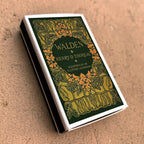 Walden Thoreau Matchbook, Classic Literature Collectible, Vintage Matchbook Cover, Henry David Thoreau Book Lover Gift, Candle & Incense Accessory