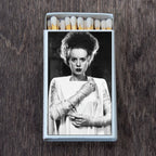 Classic Bride of Frankenstein Film Matchbook, Vintage Movie Still Collectible, Retro Horror Decor, Candle Lover Gift