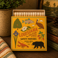 Louisiana State Safety Matches | Illustrated State Matchbox | Pelican State Gift | Candle Matches | Made in USA