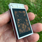 Jane Austen Matchbook, Sense and Sensibility Literary Collectible, Vintage Matchbook Cover, Classic Literature Decor