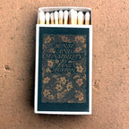 Jane Austen Matchbook, Sense and Sensibility Literary Collectible, Vintage Matchbook Cover, Classic Literature Decor