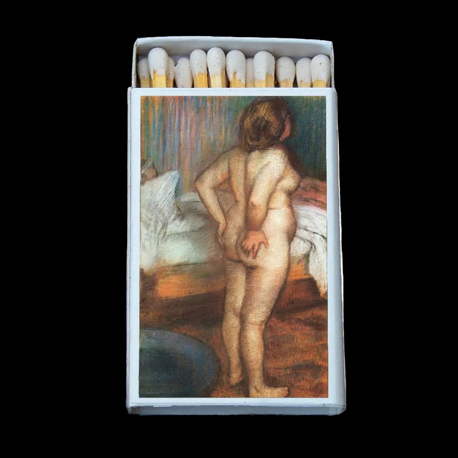 Edgar Degas Matchbook, Impressionist Art Collectible, Candle Lighting Accessory (1886)