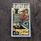 Phantom of the Opera Movie Poster Matchbook, Vintage Horror Movie Collectible, Retro Matchbook Cover, Classic Monster Decor, Candle Accessory