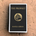 The Prophet Gibran Matchbook Cover, Inspirational Literature Collectible, Vintage Literary Ephemera, Reader Gift