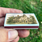 Victorian Home Matchbox | Decorative Matches for Candles & Incense | Vintage Home Decor Accessory