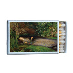 Ophelia by Millais Matchbook, Vintage Art Collectible, Pre-Raphaelite Matchbook Cover, Home Decor for Candles