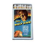The Wolf Man Movie Matchbook Cover, Horror Fan Gift, Vintage Film Memorabilia, Candle & Incense Accessory