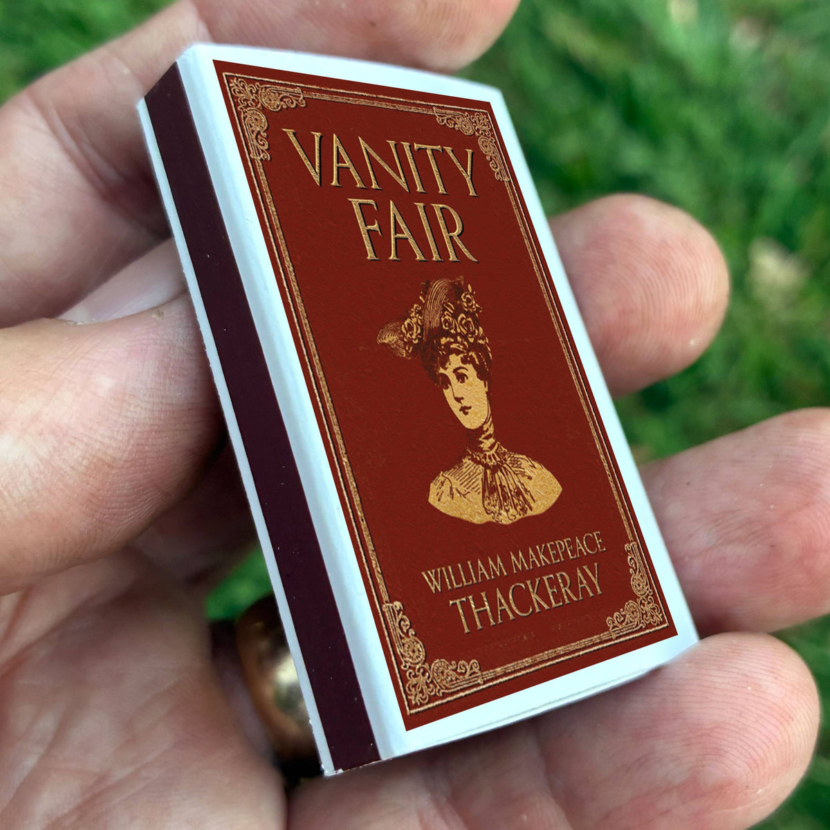 Vanity Fair Thackeray Matchbook, Classic Literature Collectible, Book Lover Gift