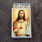 Jesus Matchbox – Christian Matches, Religious Home Décor, Faith-Inspired Gift