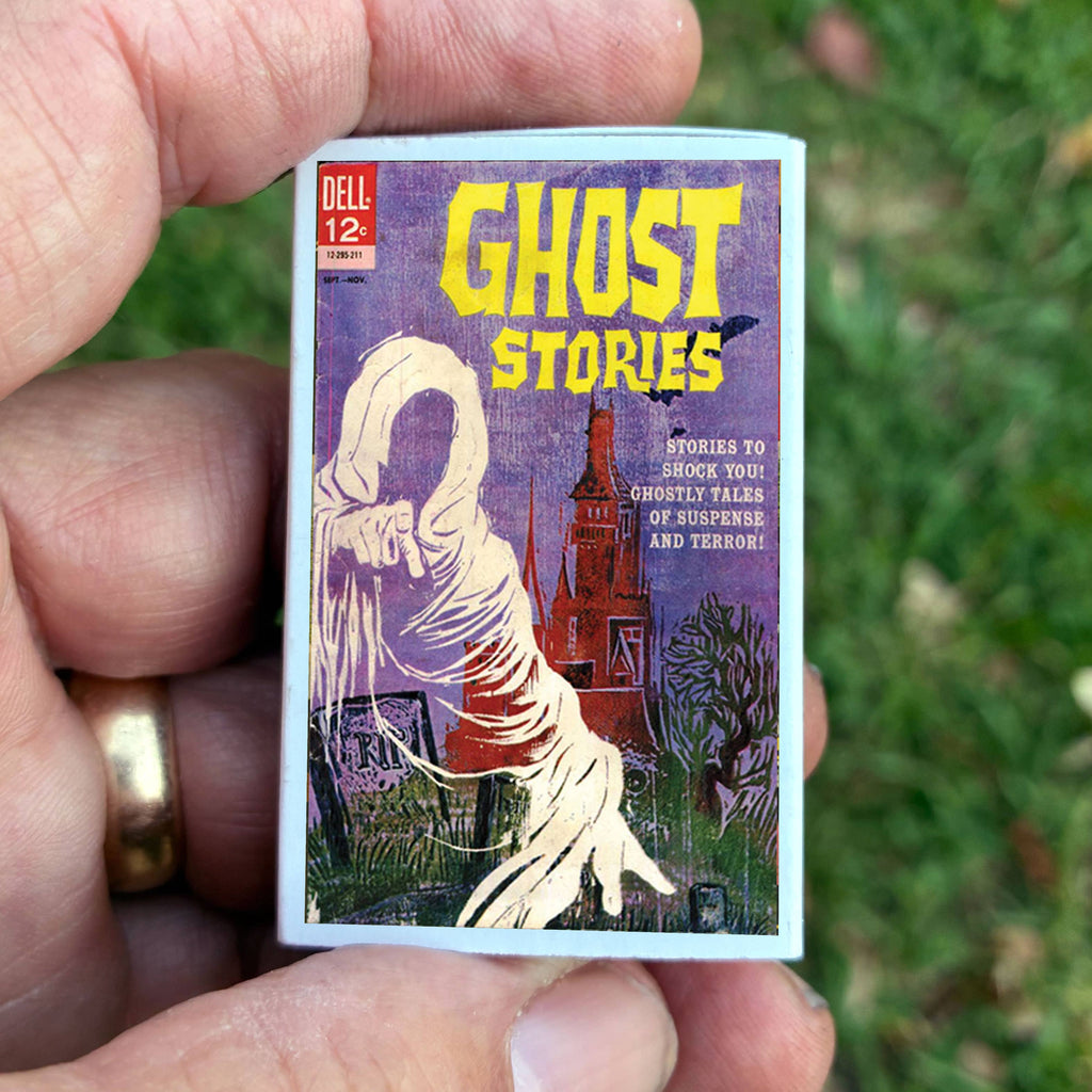 Ghost Stories Comic Matchbox – Vintage Horror Matches, Pulp Art Décor, Spooky Gift