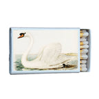 Vintage Swan Matchbox – Elegant Bird Matches, Cottagecore Home Décor, Candle Accessory