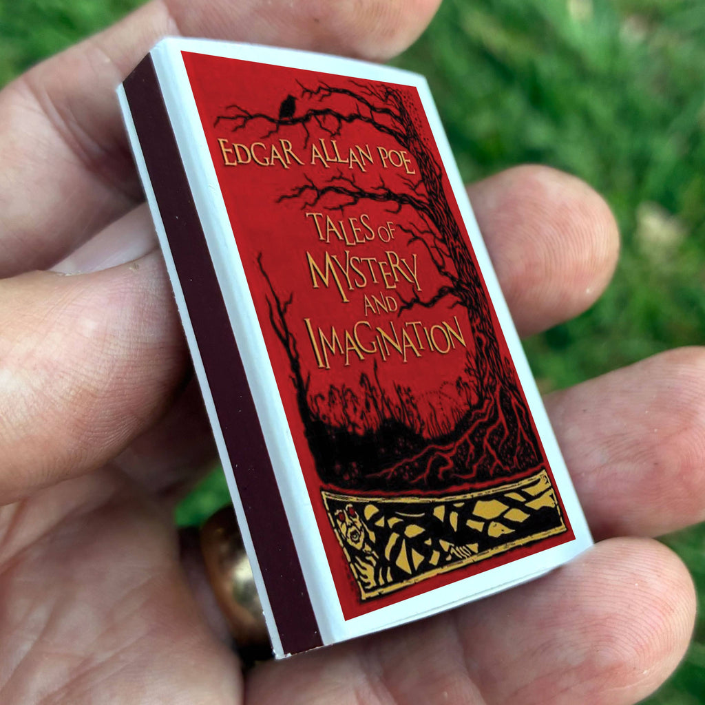Edgar Allan Poe Matchbox – Tales of Mystery and Imagination, Gothic Literary Gift