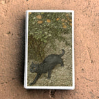Tomasso Black Cat Matchbook, Vintage Collectible, Halloween Decor (15-20 Matches)