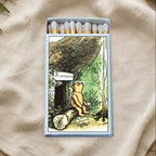 Winnie the Pooh Campfire Matchbox – Literary Matches, Cozy Candle Accessory, Storybook Gift