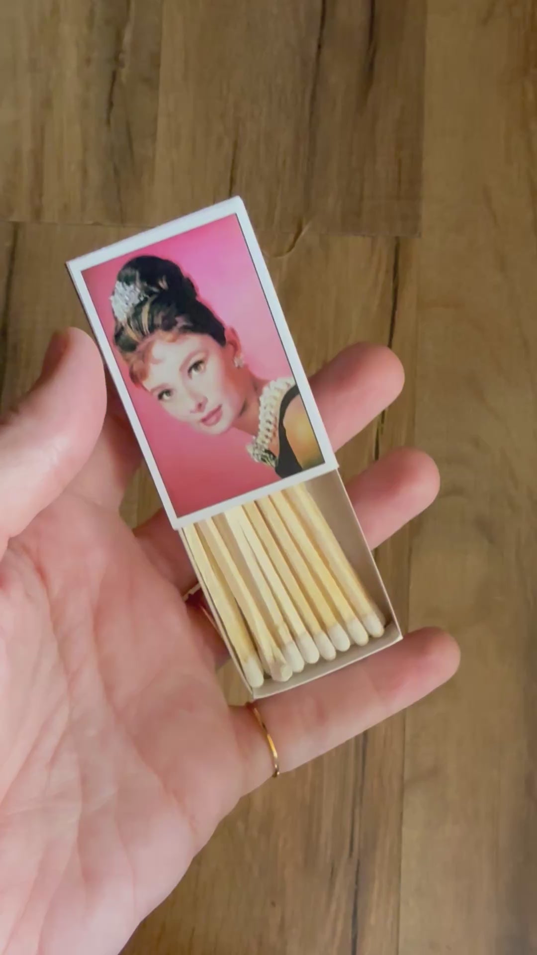 Celebrity Matchbook, Vintage Pop Culture Collectible, Celebrity Memorabilia, Candle & Incense Accessory, Unique Home Decor