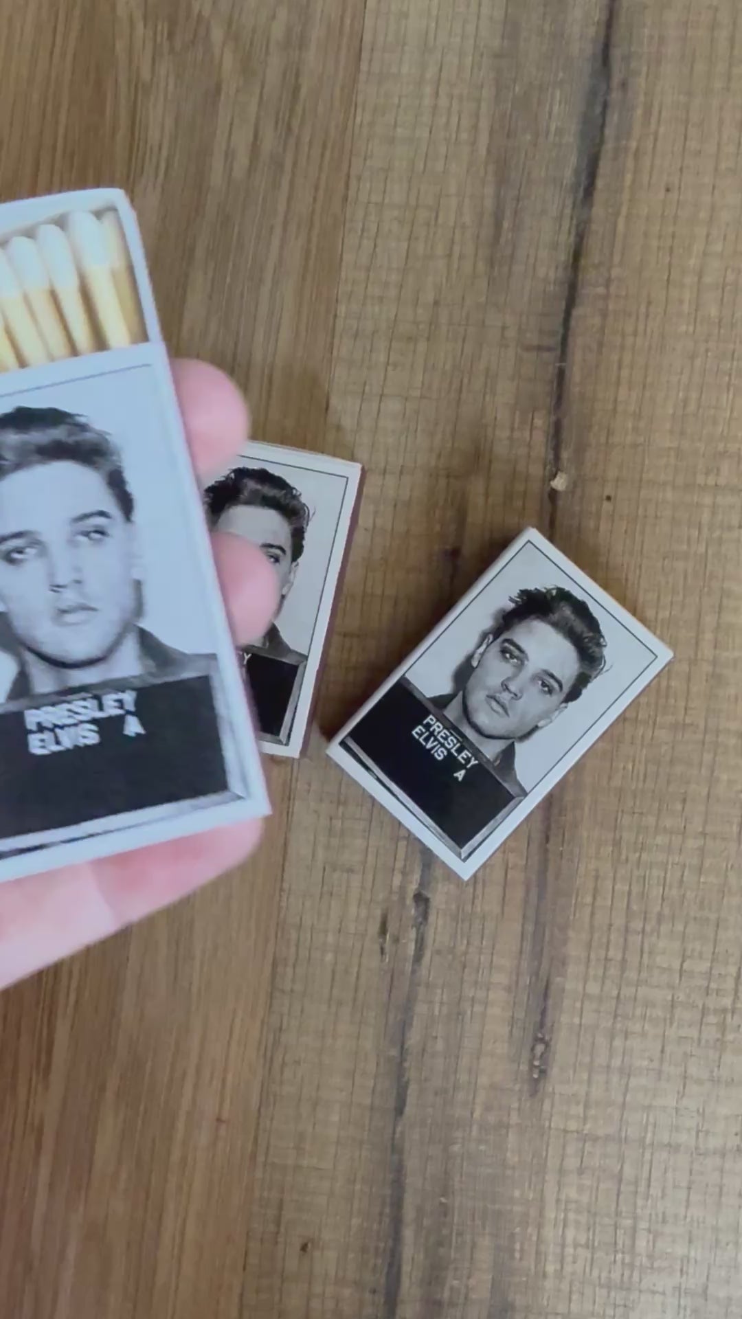 Celebrity Mug Shot Matchbook, Vintage Pop Culture Collectible, Retro Matchbook Cover, Celebrity Memorabilia, Candle Lighting Accessory, Unique Home Decor